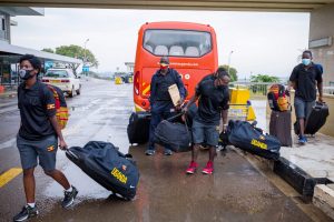 Uganda rugby players