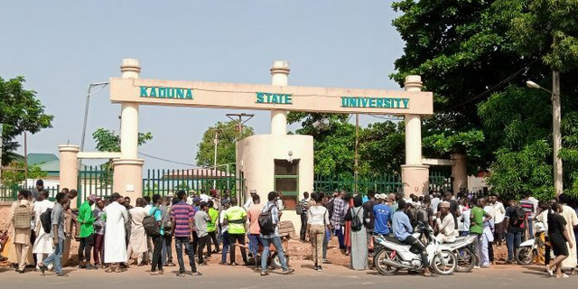 Kaduna university suspends undergraduate courses following student protest