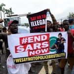 NIGERIA-CRIME-POLICE-DEMONSTRATION