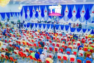 Nasarawa: Sule, Balarabe, Adamu, others in Lafia for APC stakeholders meeting