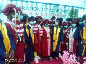 Students and members of OIPA at the event