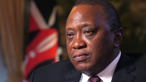 Kenyan President Uhuru Kenyatta