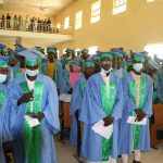 A cross section of the students during the matriculation ceremony