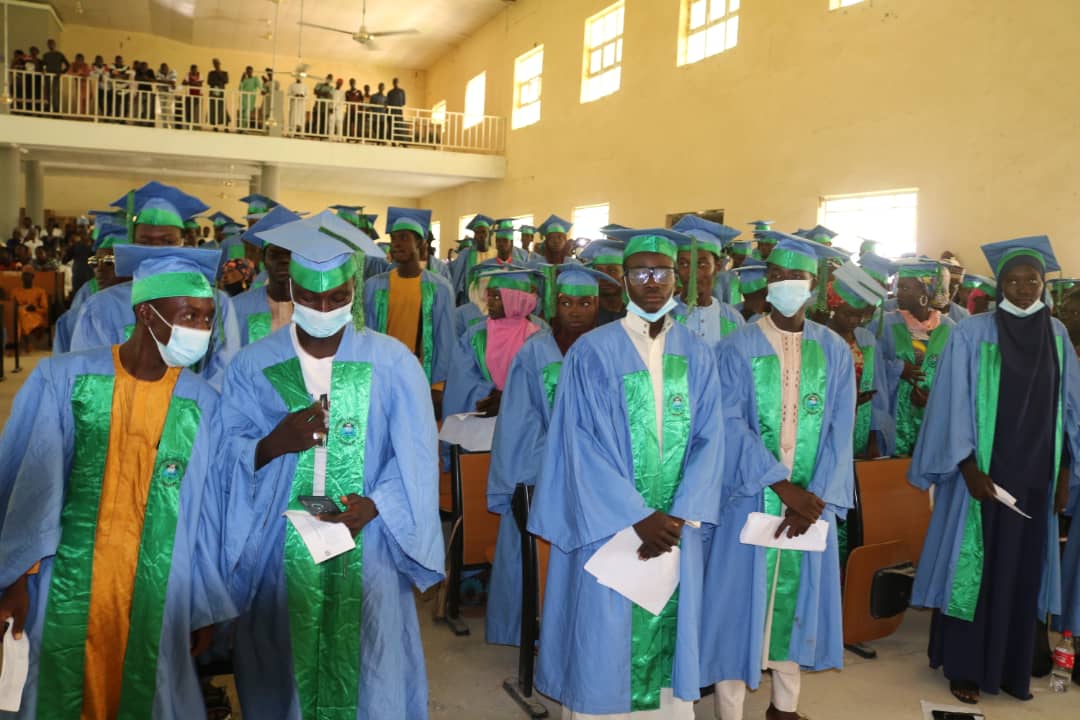 A cross section of the students during the matriculation ceremony