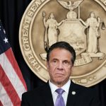 New York Governor Cuomo Makes Announcement In Manhattan