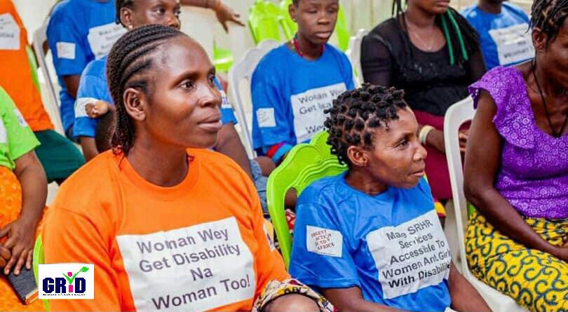 Cross section of Women with Disabilities at the convening