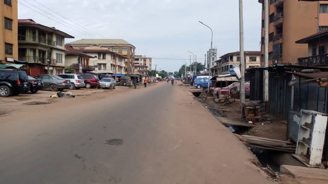 deserted street