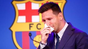 Tearful Messi confirms he is leaving FC Barcelona