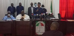 PDP BoT meets Secondus, Wike over party crisis