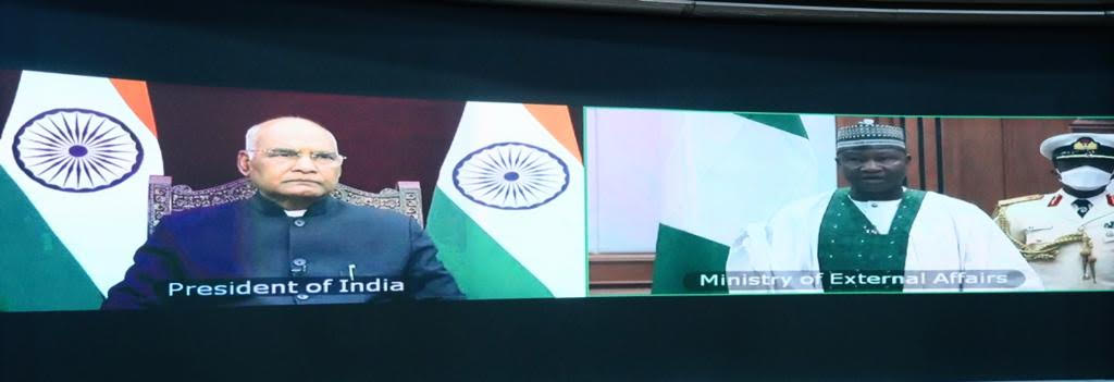 Nigerian envoy to India presents letter of credence to Indian President