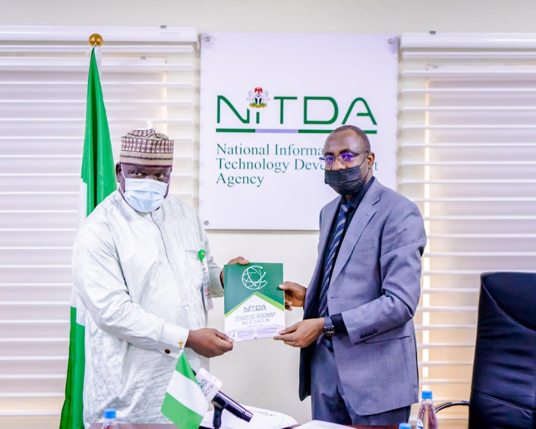 NCAA DG Captain Musa Shuaibu Nuhu (L), NITDA DG Kashifu Inuwa Abdullahi (R)