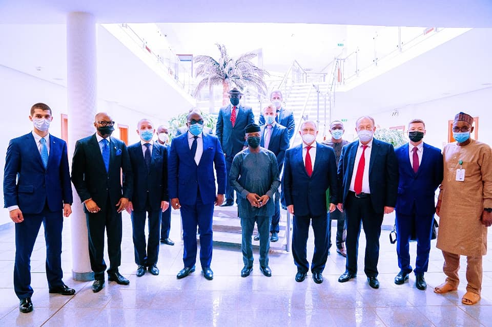 Osinbajo welcomes Nigeria-Russia Chamber of Commerce, opportunity to consolidate trade