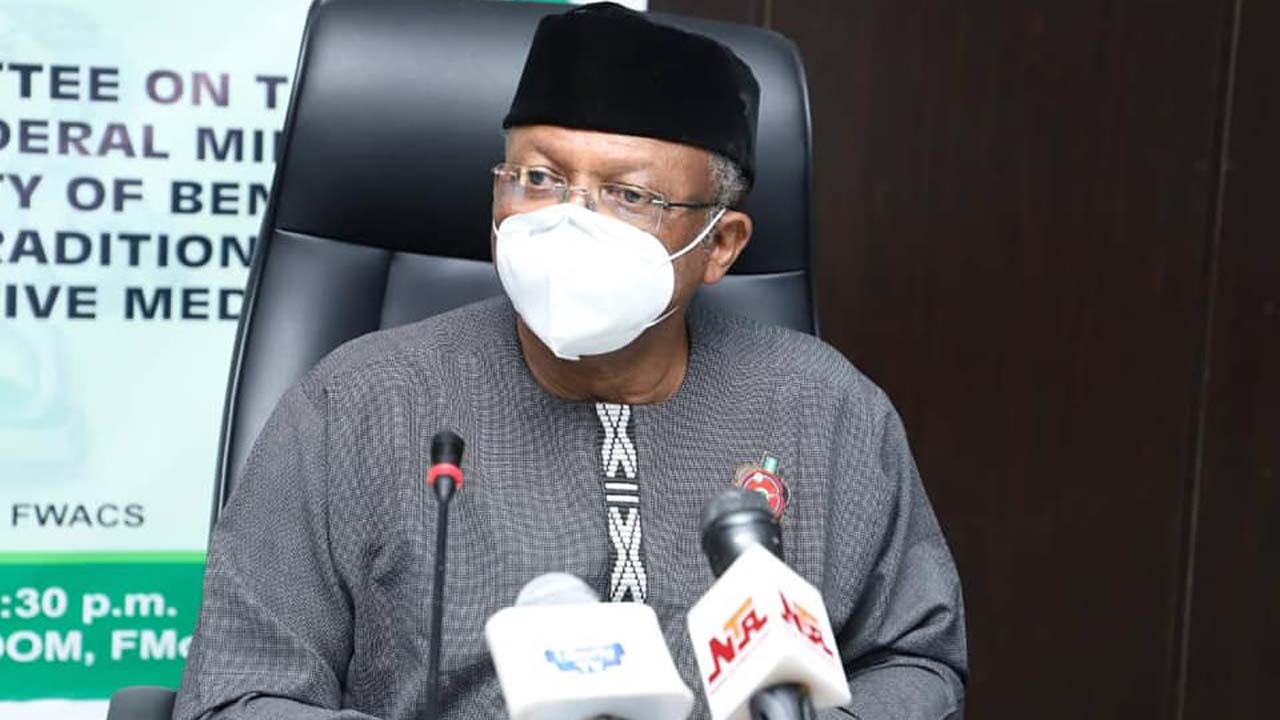 Minister of Health Osagie Ehanire