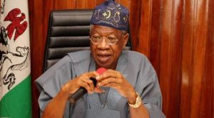Minister of Information and Culture Lai Mohammed