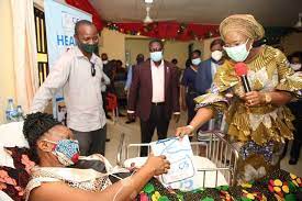Okowa’s wife offsets bills of stranded patients worth N7.8m