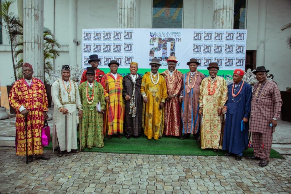 Some of the participants diring the 20th anniversary ceremony
