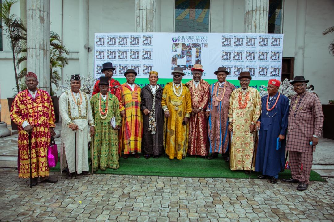 Some of the participants diring the 20th anniversary ceremony