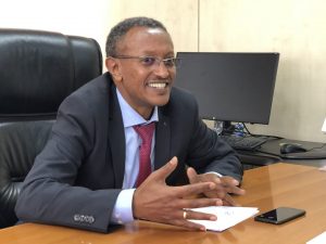 Ethiopian Airlines Chief Commercial Officer Mr Esayas WoldeMariam