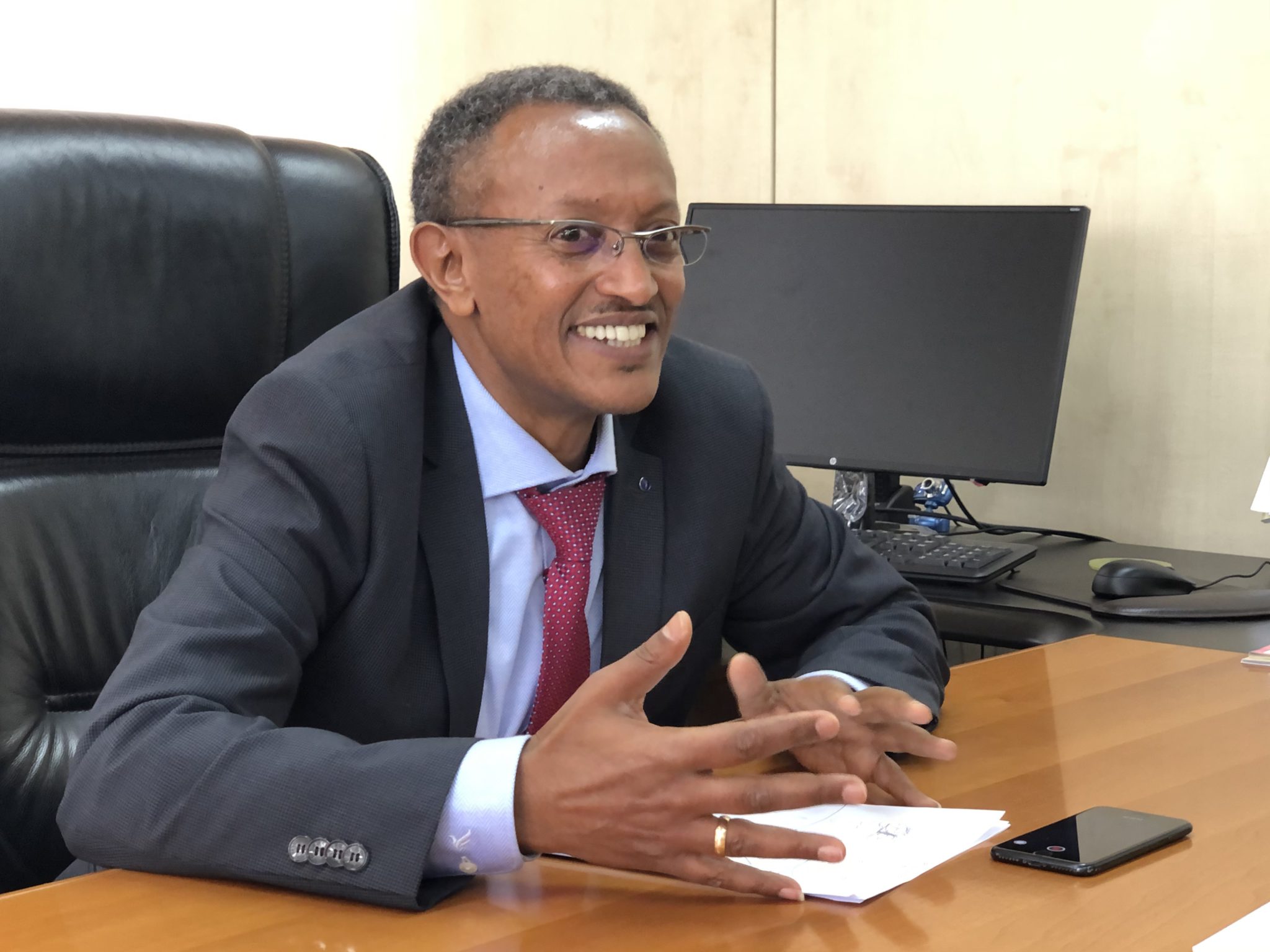 Ethiopian Airlines Chief Commercial Officer Mr Esayas WoldeMariam