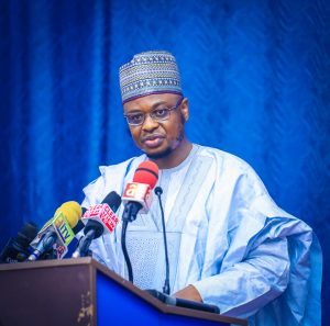 Minister of Communications and Digital Economy Prof Isa Ali Ibrahim (Pantami)