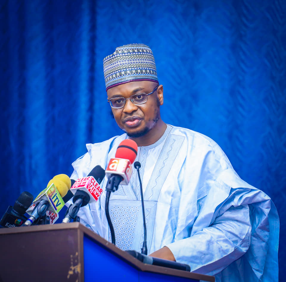 Minister of Communications and Digital Economy Prof Isa Ali Ibrahim (Pantami)
