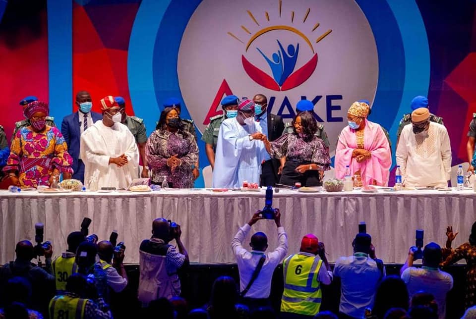 Buhari, Akeredolu, Sanwo-Olu task women on active participation in politics