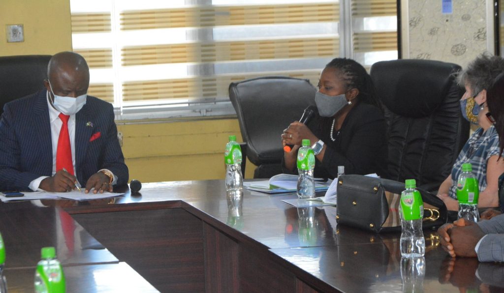 L-R: Tammy Danagogo, Omotayo Bolu, Mary Boyd