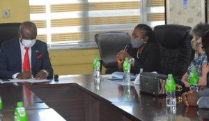 L-R: Tammy Danagogo, Omotayo Bolu, Mary Boyd