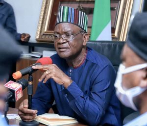 Benue Governor Samuel Ortom