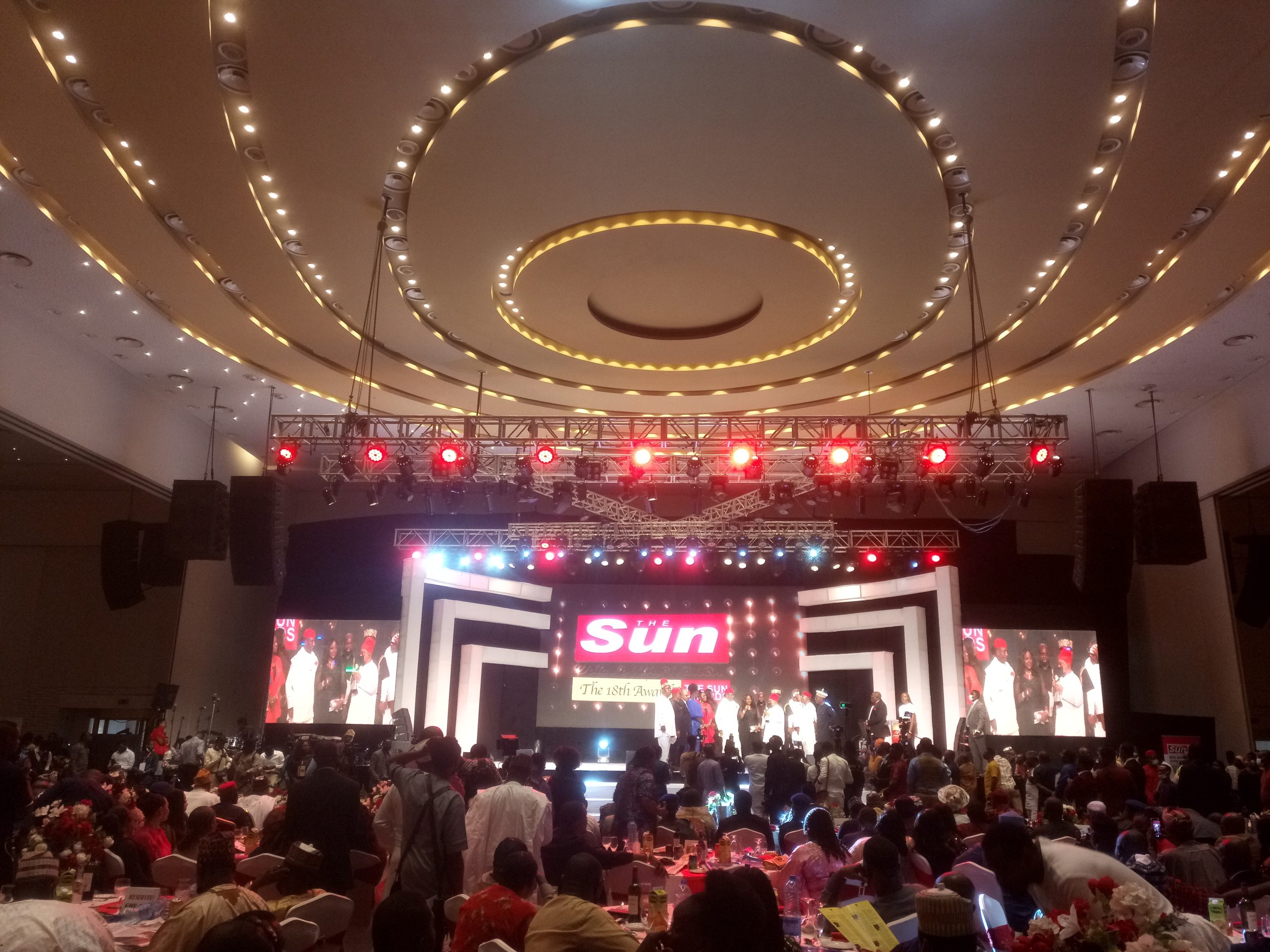 Eko Hotel agog as Sun Awards 2020 ceremonies begin