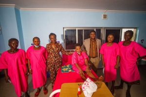 Mrs Betsy Obaseki (3rd from left)