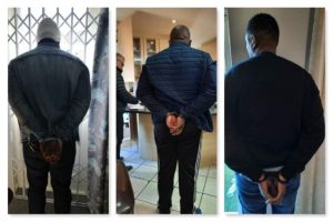 Some of the Nigerian suspects arrested in Cape Town (Source PM NEWS NIGERIA)