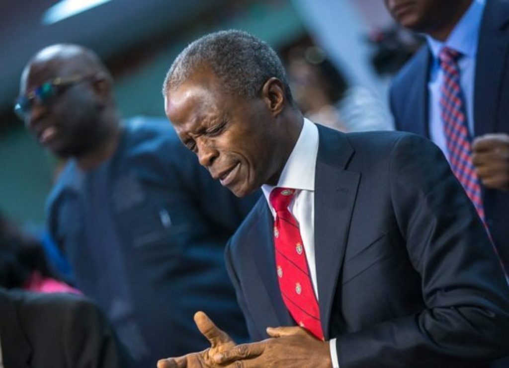 Vice President Yemi Osinbajo