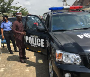 police van