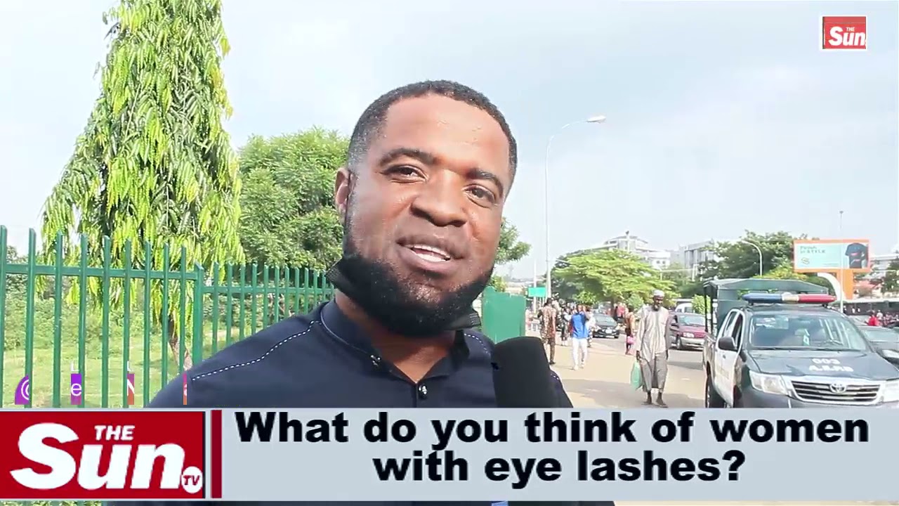 Street Interview: What do you think of women with eyelashes? (VIDEO)