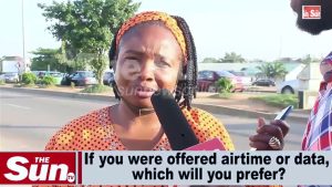 Street poll: If you were offered airtime or data which would you prefer? (VIDEO)