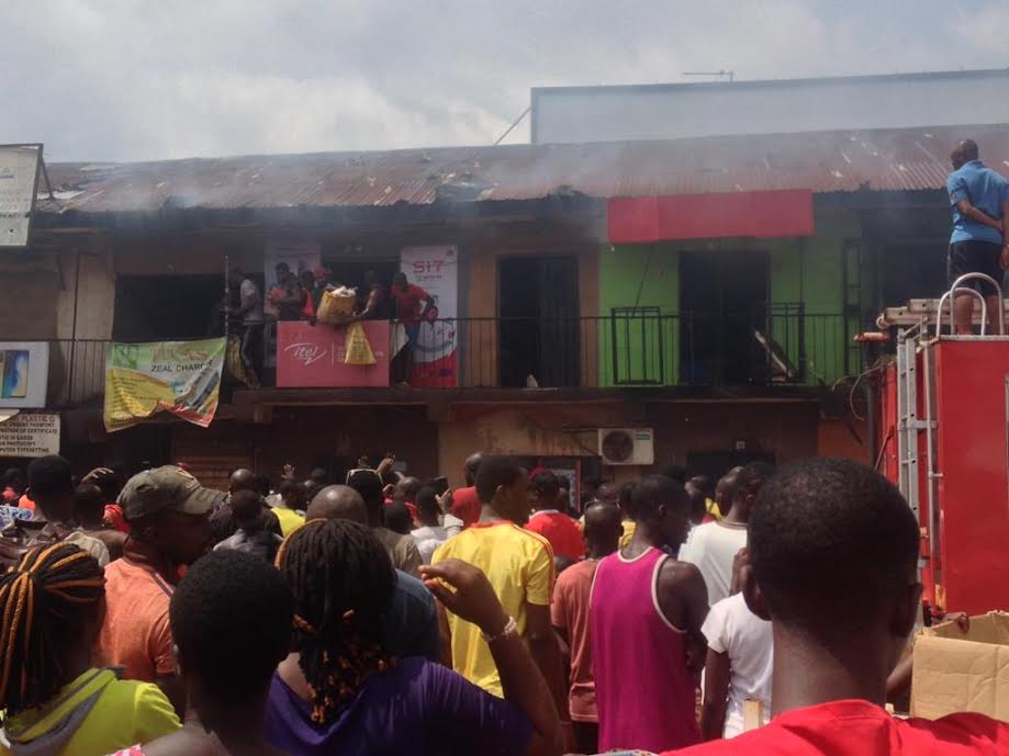 Enugu: Fire guts Nsukka market, goods destroyed