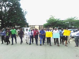 UI: SSANU, NASU protest as new VC assumes office