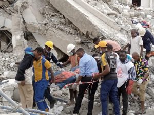 Lagos: 3 dead, 4 rescued, many trapped in Ikoyi building collapse