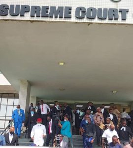 Rivers governor storms Supreme Court in oil well battle with Imo