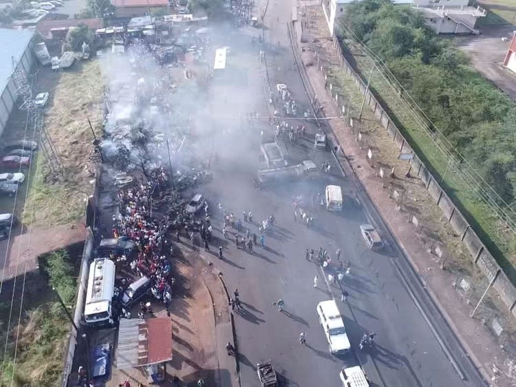 Buhari expresses sadness over Freetown fuel tanker deaths