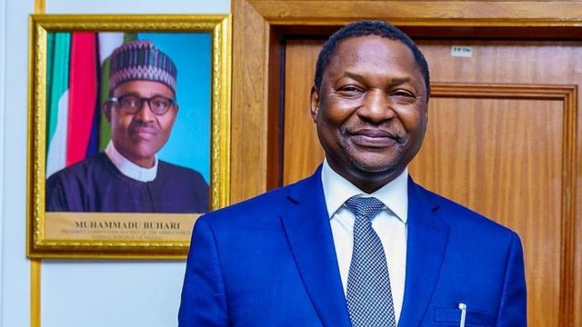 Attorney General and Minister of Justice Abubakar Malami