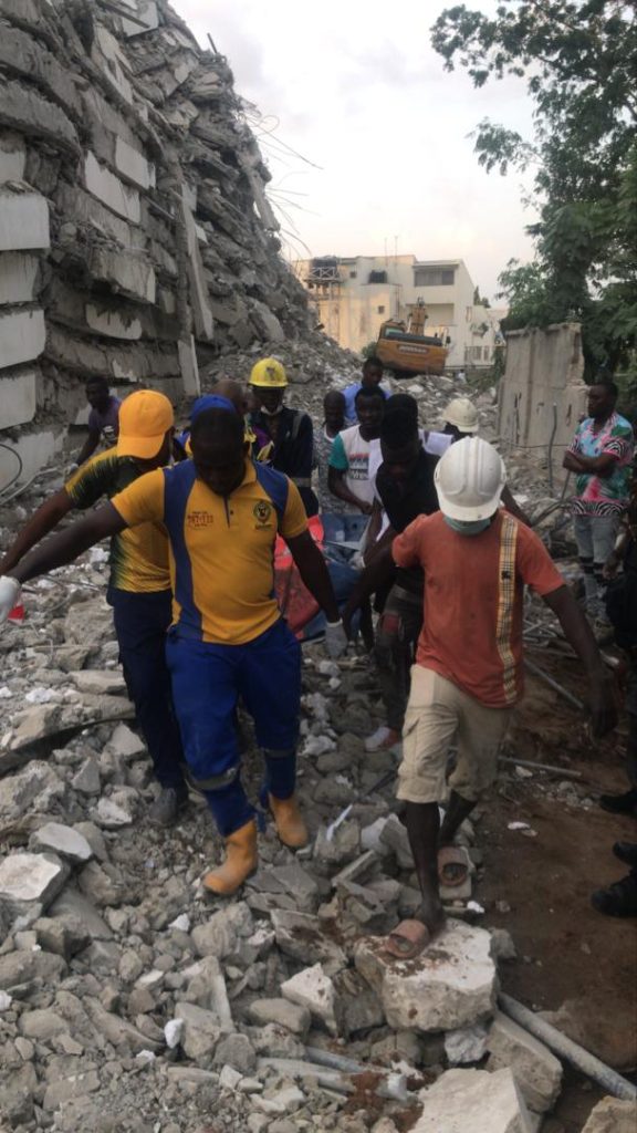 Ikoyi building collapse: Buhari condoles with victims’ families