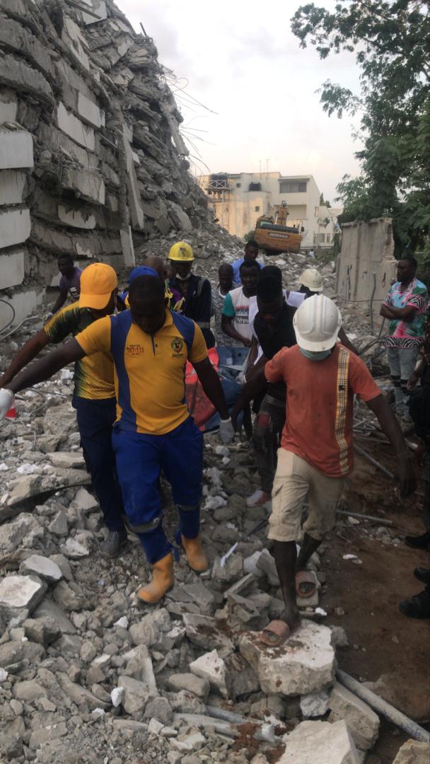 Ikoyi building collapse: Buhari condoles with victims’ families