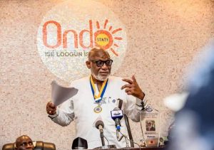 Ondo Governor Rotimi Akeredolu