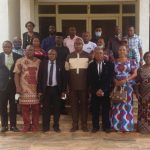 Some of the participants after courtesy call to UNN VC