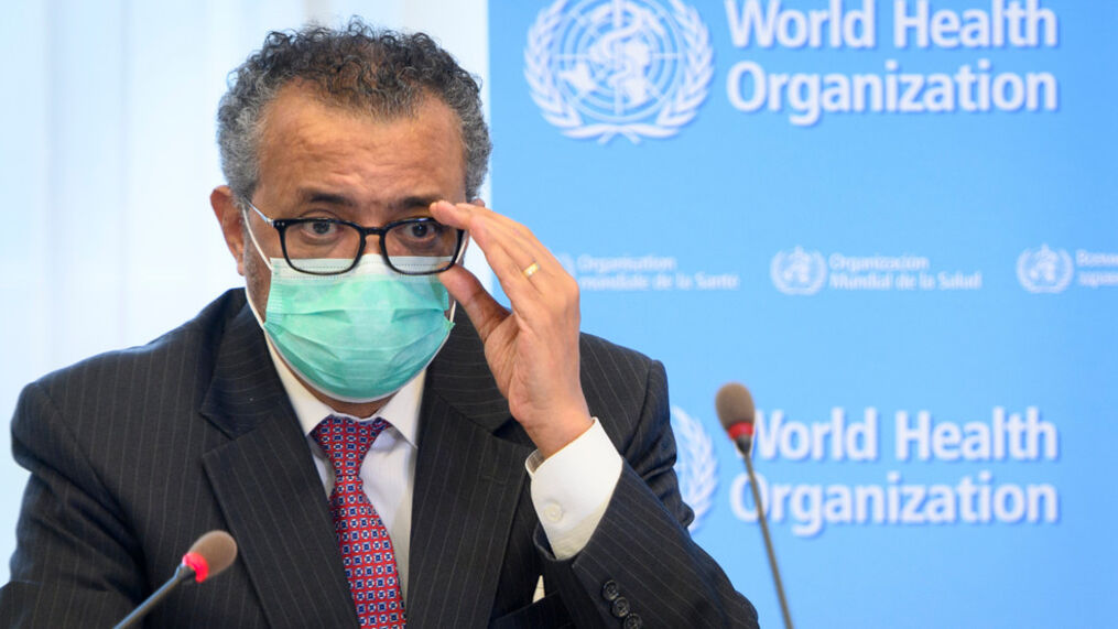 WHO Director General Tedros Adhanom Ghebreyesus