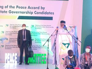 Gen Abdulsalami Abubakar (retd), Chairman, National Peace Committee