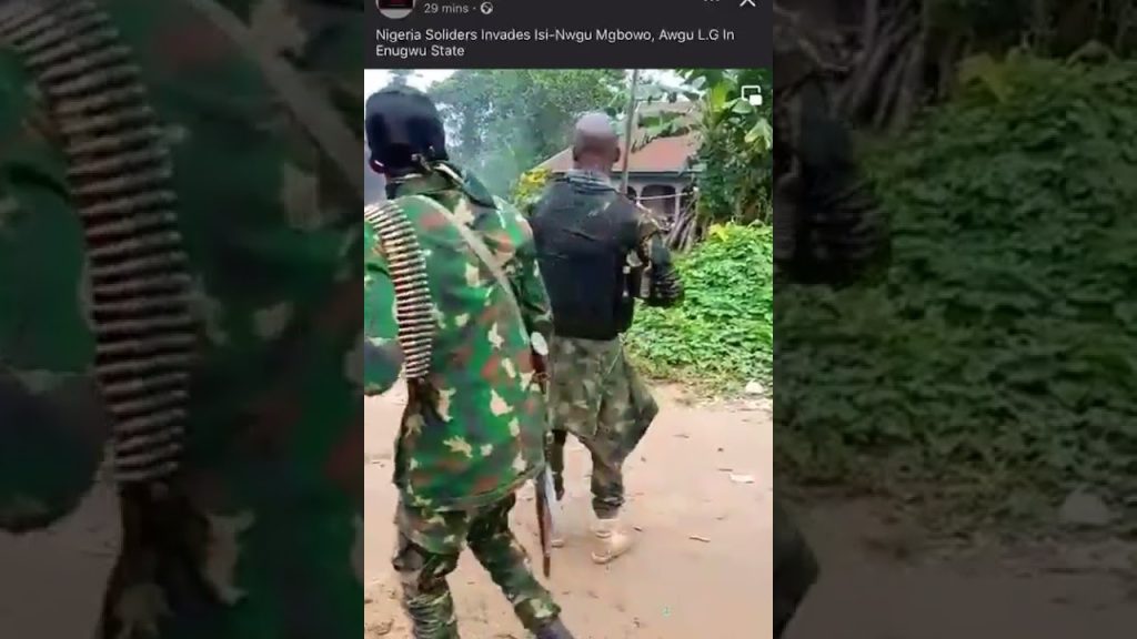 Army denies killing in Enugu community
