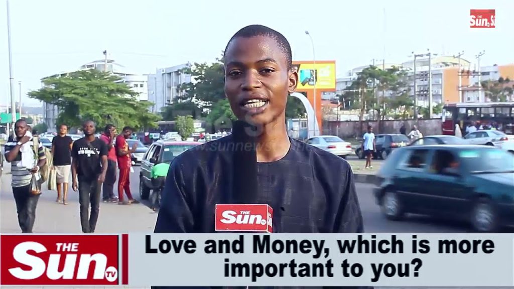 Opinion poll: Love and money, which is more important to you? (VIDEO)